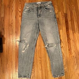 Size 4 light wash zara jeans